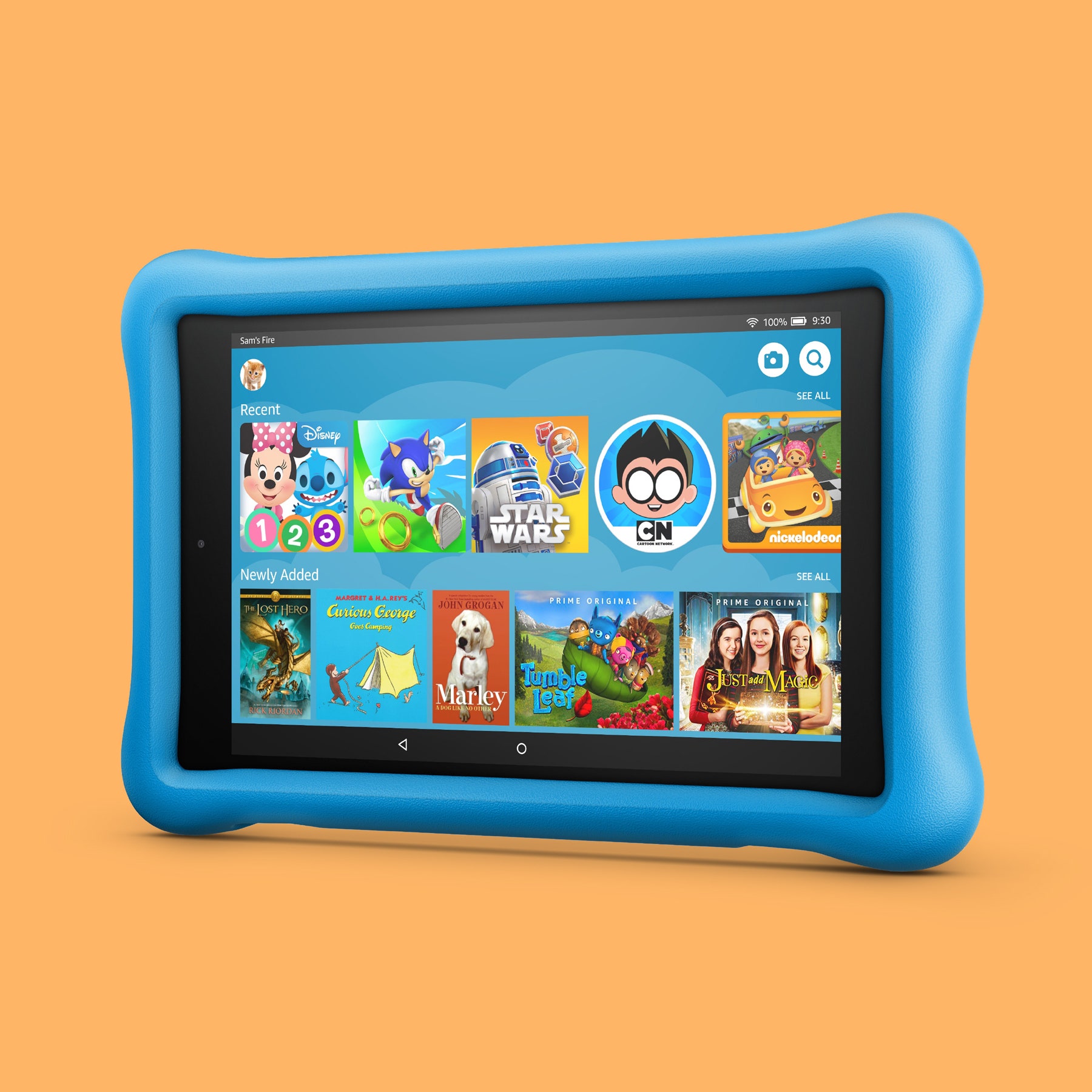 Amazon Fire Kids Tablet - Circuit Blue The Data Recovery Experts